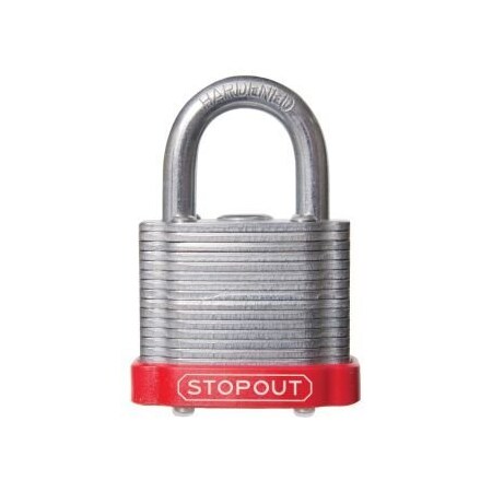 Accuform STOPOUT LAMINATED STEEL PADLOCKS KDL905RD KDL905RD